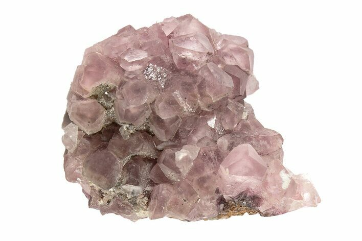 Cobaltoan Calcite Crystal Cluster - Bou Azzer, Morocco #185527
